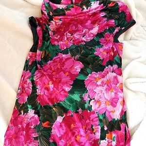 Spring 2007 Balenciaga floral dress